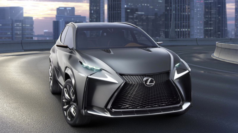 Illustration for article titled The Lexus LF-NX Concept Gets The Turbo Four The IS Needs Now